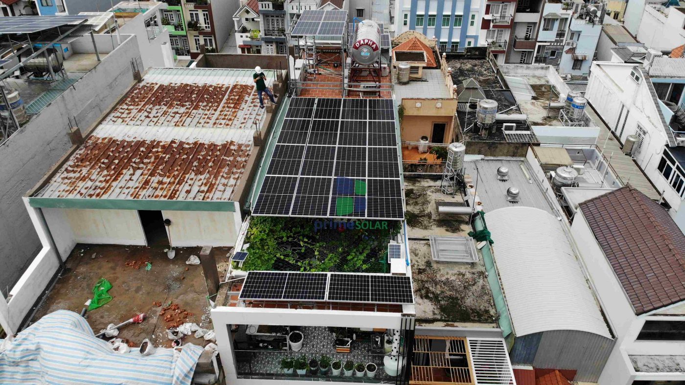 Điện mặt trời quận Tân Bình
